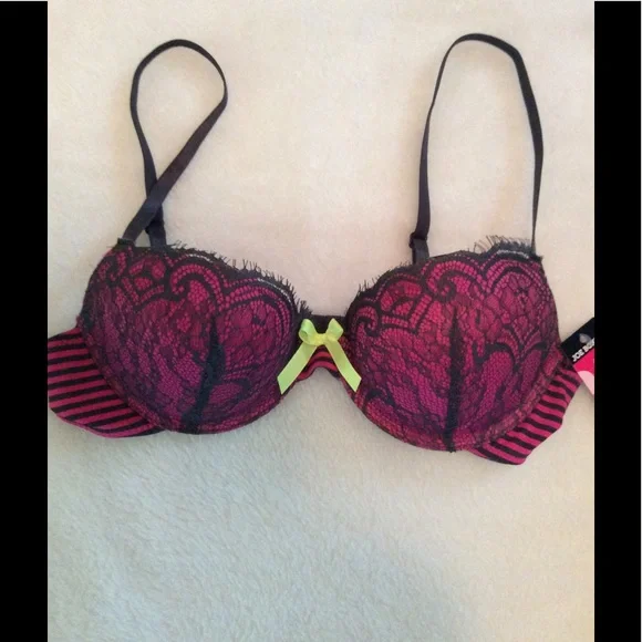 NWT Joe Boxer push-up bra size 34B - Picture 1 of 5